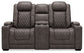 HyllMont PWR REC Loveseat/CON/ADJ HDRST