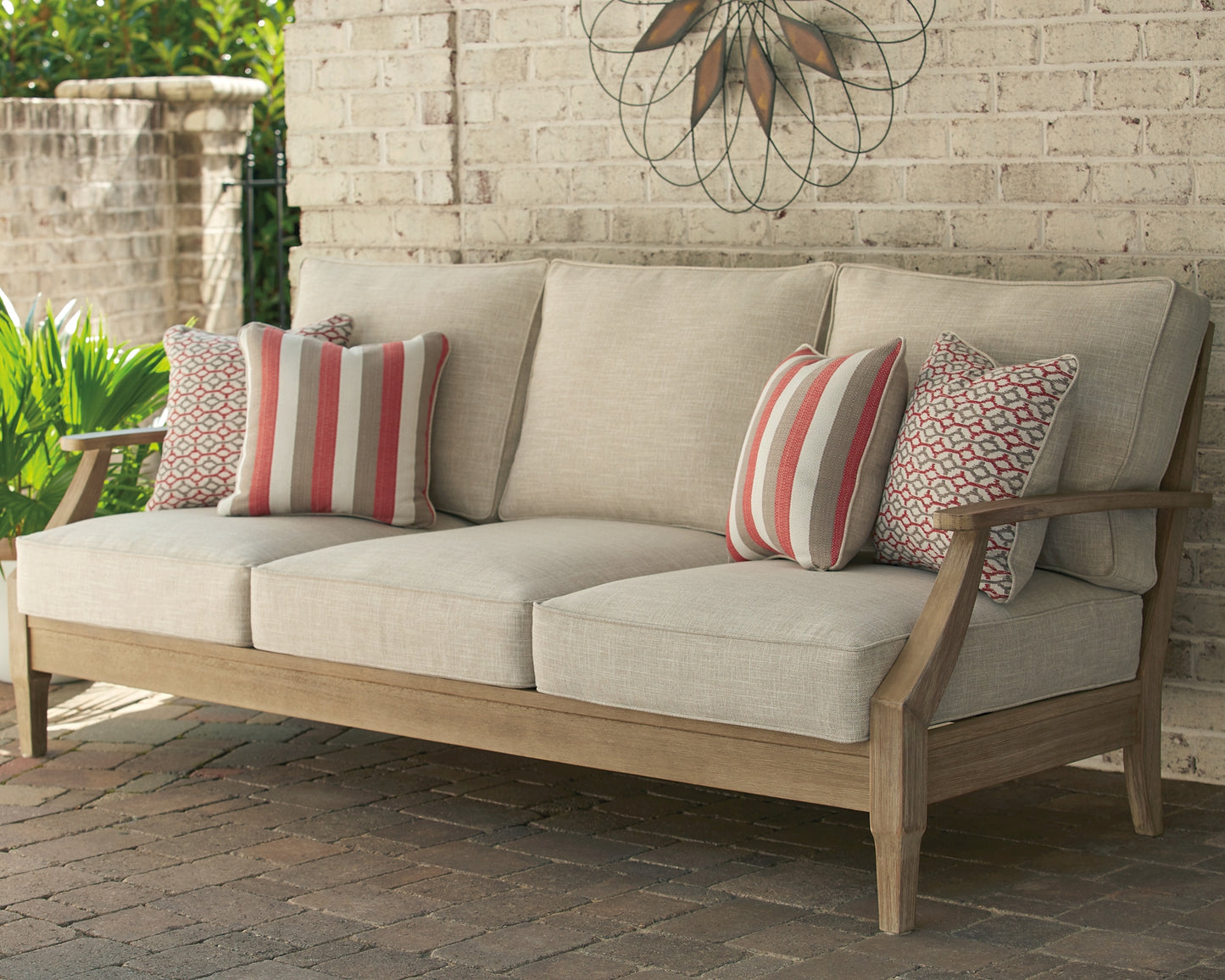 Clare View Outdoor Sofa with Lounge Chair