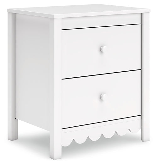 Hallityn Two Drawer Night Stand