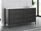 Cadmori Six Drawer Dresser