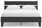 Socalle Queen Panel Platform Bed with Dresser and Chest