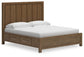 Cabalynn King Panel Storage Bed with Chest and 2 Nightstands