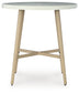 Seton Creek Round Bar Table w/UMB OPT