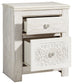 Paxberry Two Drawer Night Stand