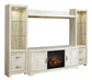 Bellaby 4-Piece Entertainment Center with Electric Fireplace