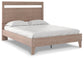 Flannia  Panel Platform Bed