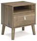 Aprilyn One Drawer Night Stand