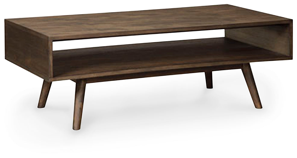 Kisper Coffee Table with 1 End Table