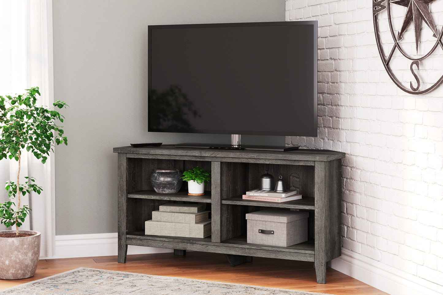 Arlenbry Small Corner TV Stand