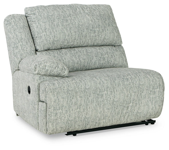 McClelland 3-Piece Reclining Sectional with Chaise