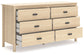 Cabinella Six Drawer Dresser